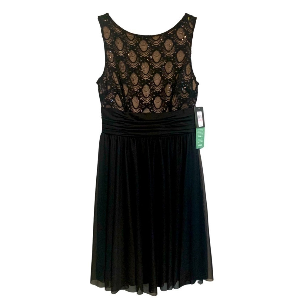 NWT, Jessica Howad Black Women's Dress, Size 10